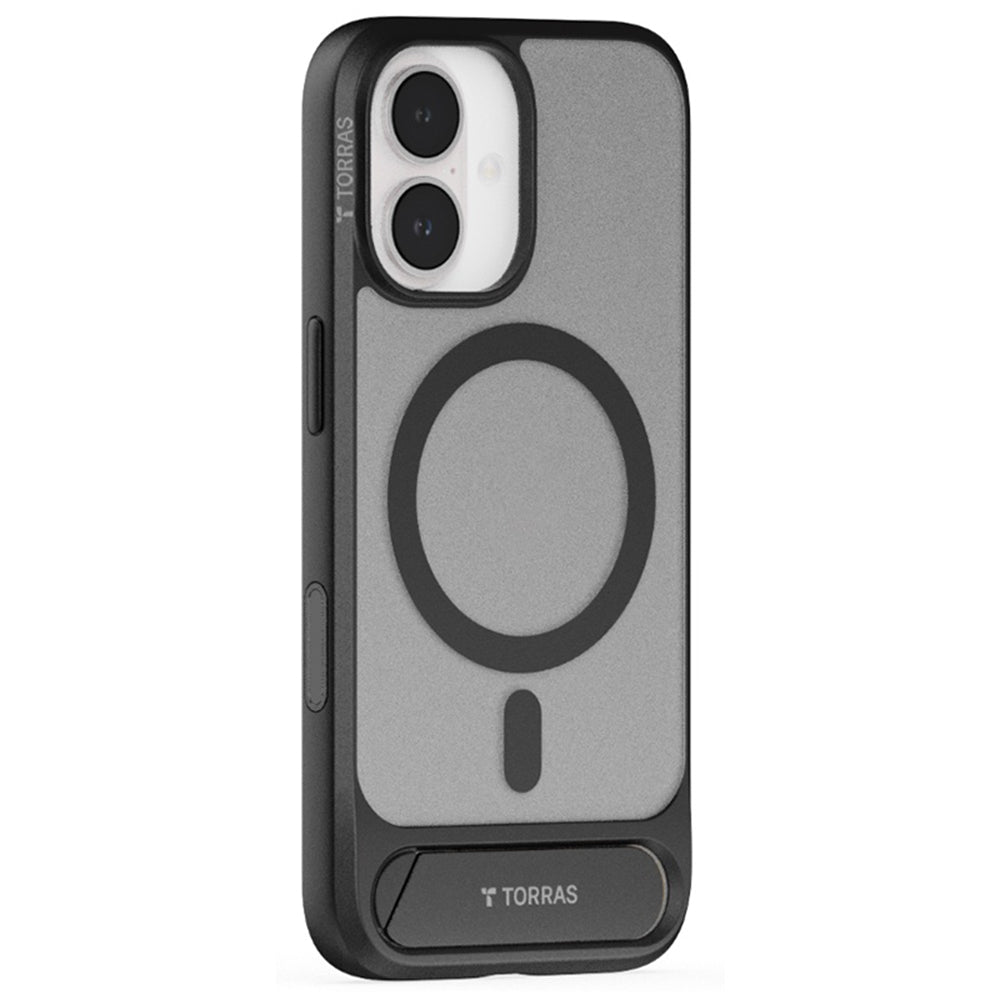 MagSafe Case for Apple iPhone 17, Torras, Pstand, Black