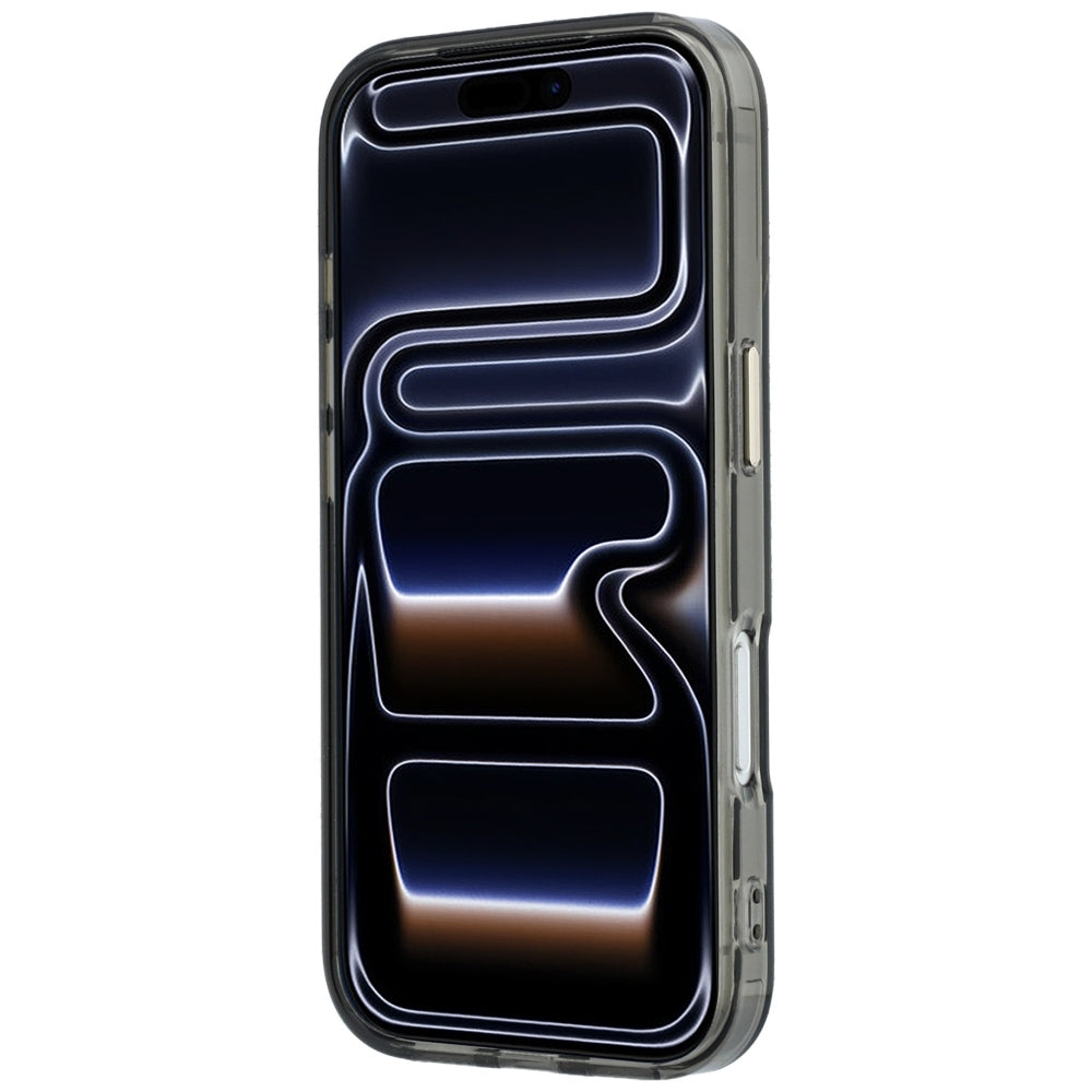 Θήκη MagSafe για Apple iPhone 18 Pro / 17 Pro, Guess, Ring Stand Script Metal Logo, Μαύρο