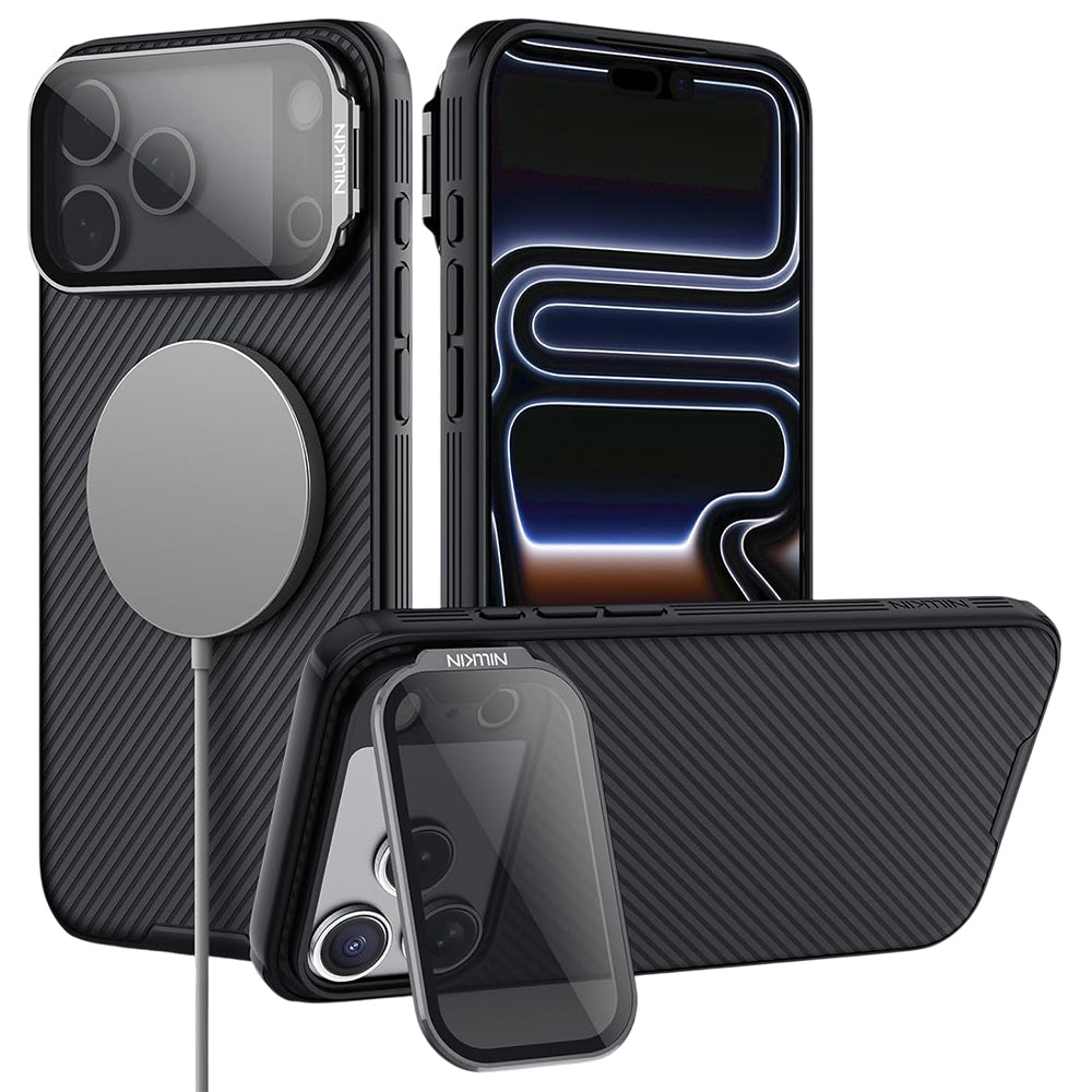 Θήκη MagSafe για Apple iPhone 18 Pro / 17 Pro, Nillkin, CamShield Prop, Μαύρο