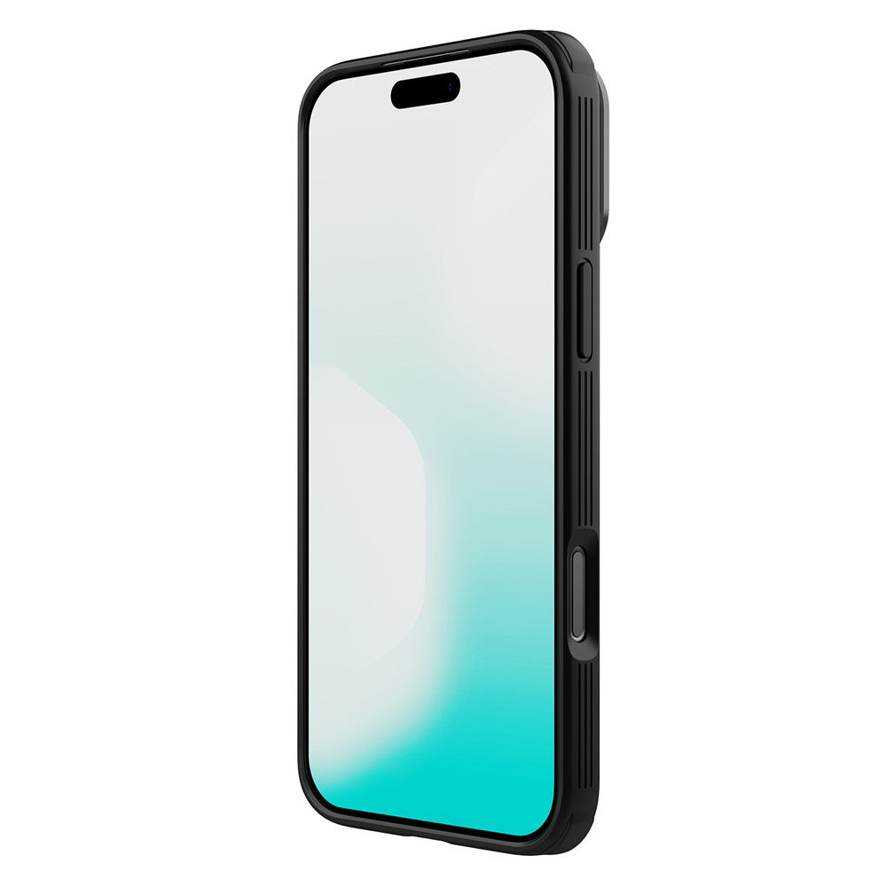 Θήκη MagSafe για Apple iPhone 18 Pro / 17 Pro, Nillkin, CamShield Prop, Μαύρη Διαφανής