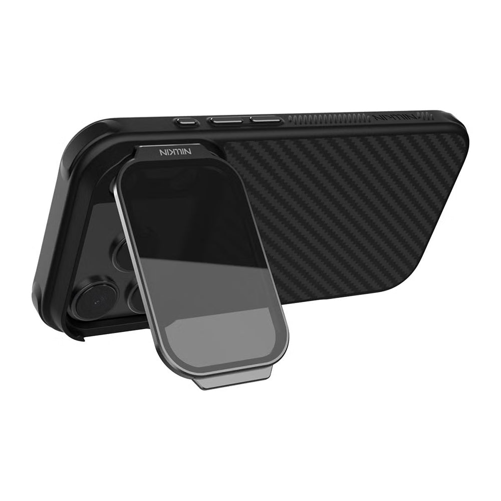 Θήκη MagSafe για Apple iPhone 18 Pro / 17 Pro, Nillkin, CarboProp με Διαφανές Μαύρο Κάλυμμα Φακού, Μαύρο