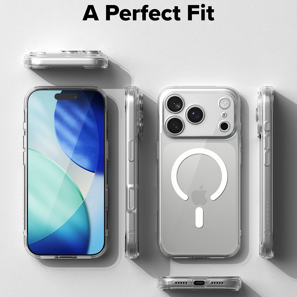 Θήκη MagSafe για Apple iPhone 18 Pro / 17 Pro, Ringke, Fusion, Διαφανής