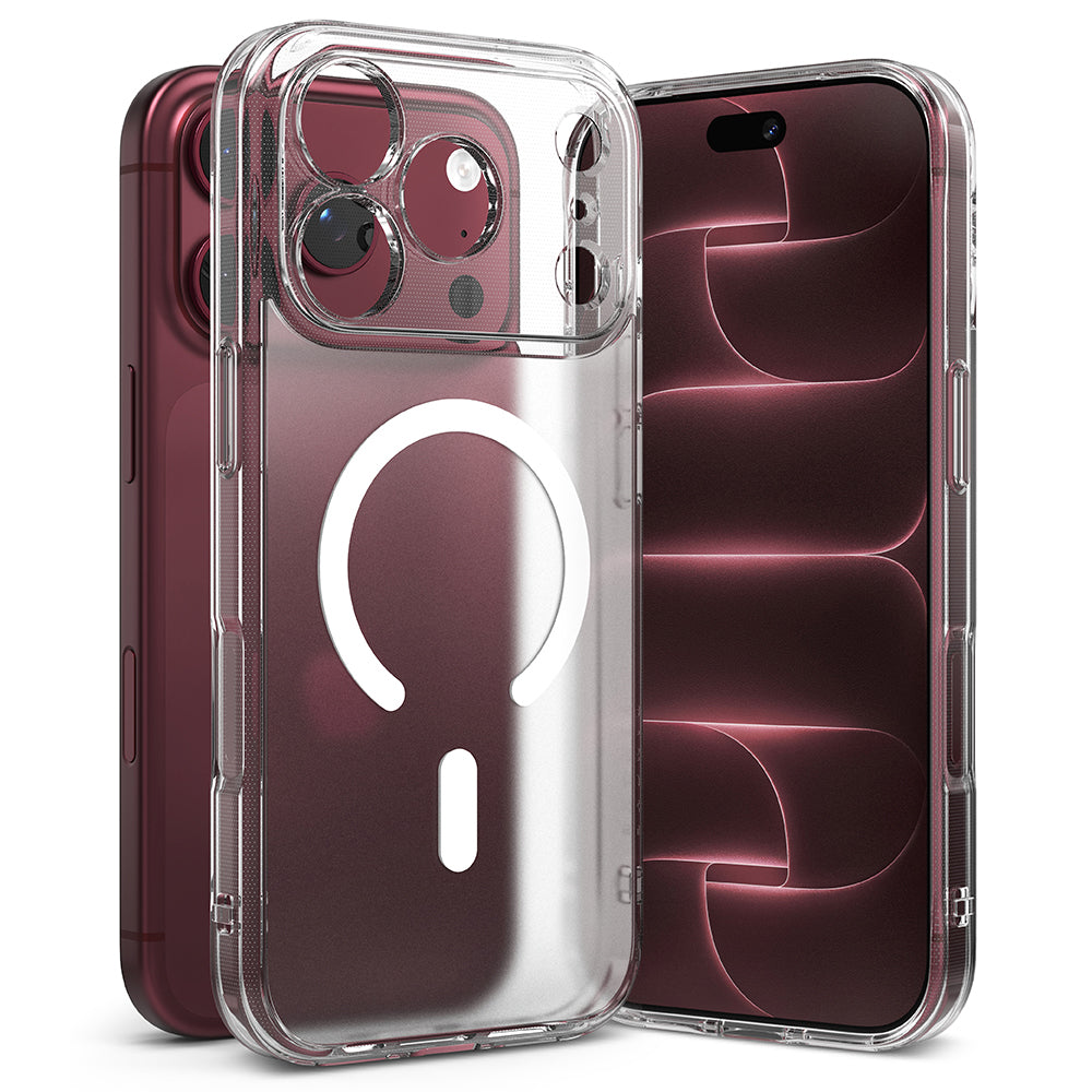 Θήκη MagSafe για Apple iPhone 18 Pro / 17 Pro, Ringke, Fusion, Ματ Διαφανής