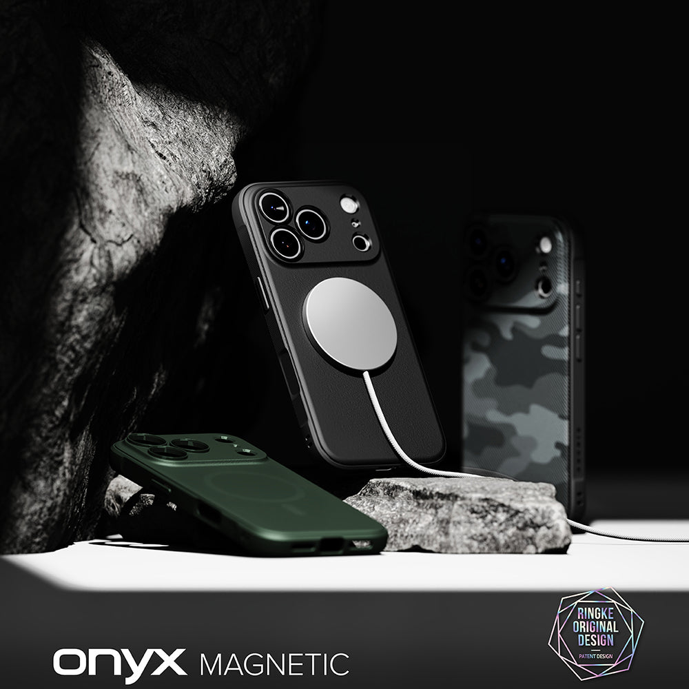 Θήκη MagSafe για Apple iPhone 18 Pro / 17 Pro, Ringke, Onyx, Μαύρη