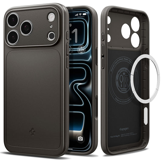 Θήκη MagSafe για Apple iPhone 18 Pro / 17 Pro, Spigen, Thin Fit, Γκρι ACS12146
