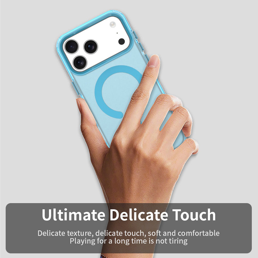 Θήκη MagSafe για Apple iPhone 18 Pro / 17 Pro, Techsuit, CandyCase, Μπλε