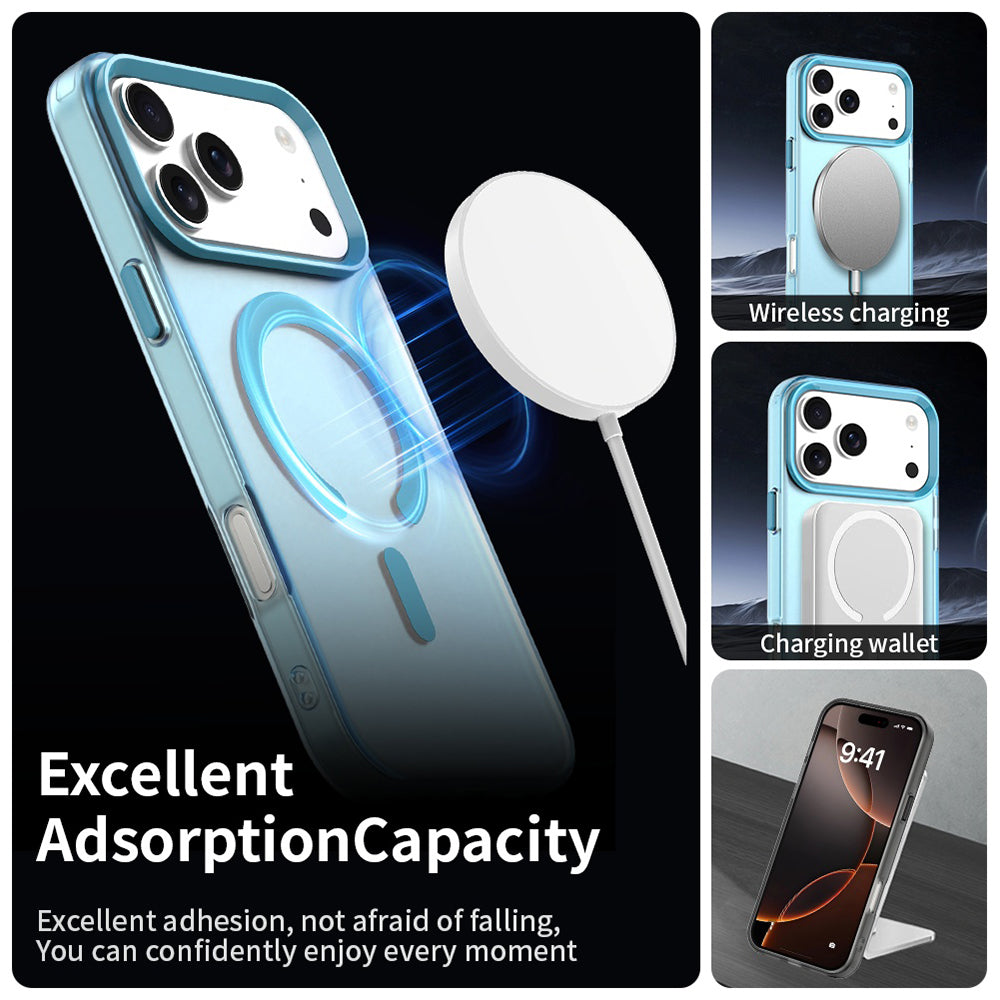 Θήκη MagSafe για Apple iPhone 18 Pro / 17 Pro, Techsuit, CandyCase, Μπλε