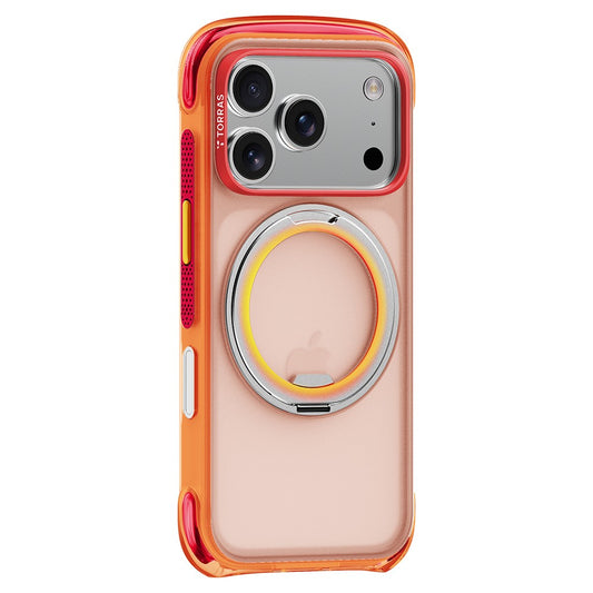 Θήκη MagSafe για Apple iPhone 18 Pro / 17 Pro, Torras, O3 Air Core, Πορτοκαλί