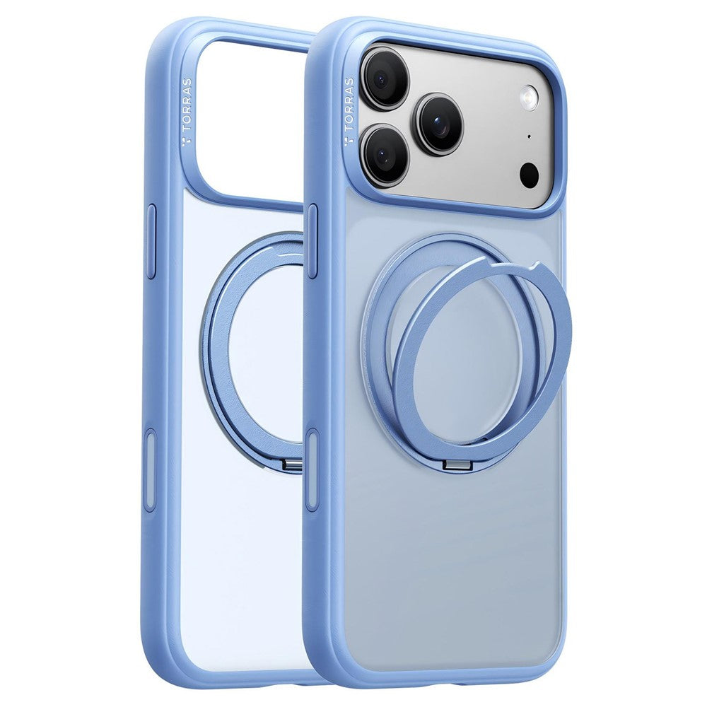 Θήκη MagSafe για Apple iPhone 18 Pro / 17 Pro, Torras, Ostand O1 Guardian, Μπλε