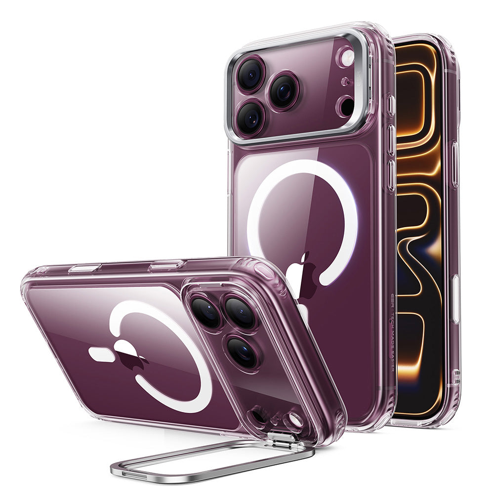 Θήκη MagSafe για Apple iPhone 18 Pro Max / 17 Pro Max, ESR, Classic Hybrid Kickstand, Διαφανής