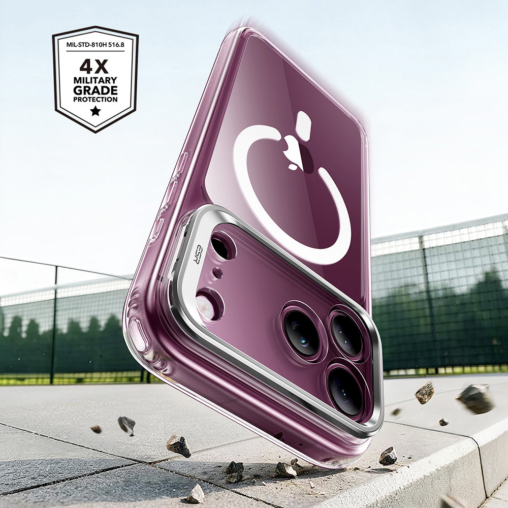 Θήκη MagSafe για Apple iPhone 18 Pro Max / 17 Pro Max, ESR, Classic Hybrid Kickstand, Διαφανής