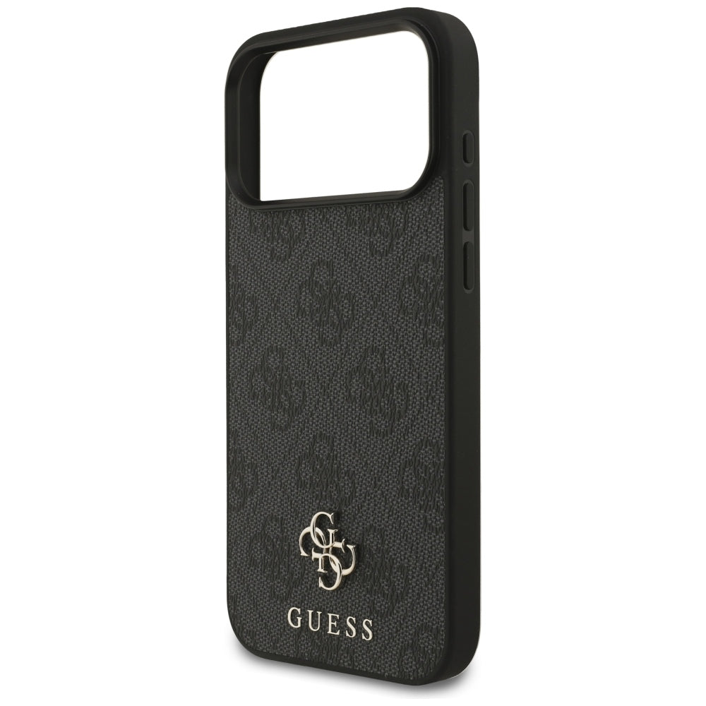 Θήκη MagSafe για Apple iPhone 18 Pro Max / 17 Pro Max, Guess, 4G Small and Classic, Μαύρο