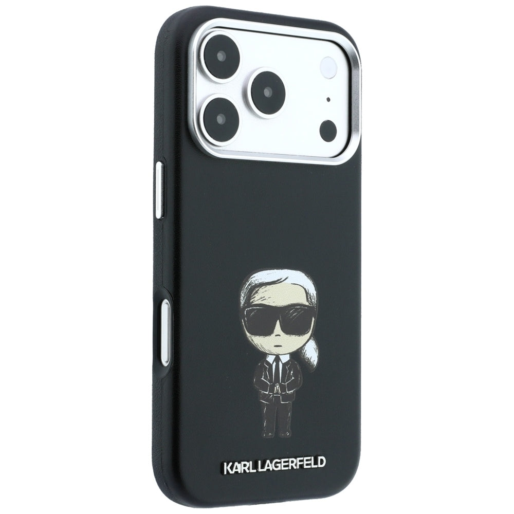 Θήκη MagSafe για Apple iPhone 18 Pro Max / 17 Pro Max, Karl Lagerfeld, Ikonik Sketch, Μαύρο