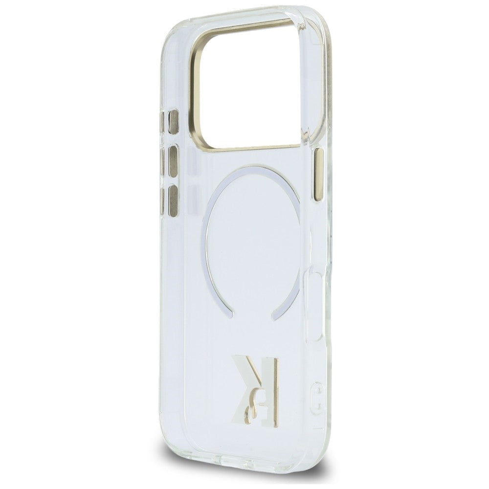 Θήκη MagSafe για Apple iPhone 18 Pro Max / 17 Pro Max, Karl Lagerfeld, IML Karl Head Logo, Διαφανής