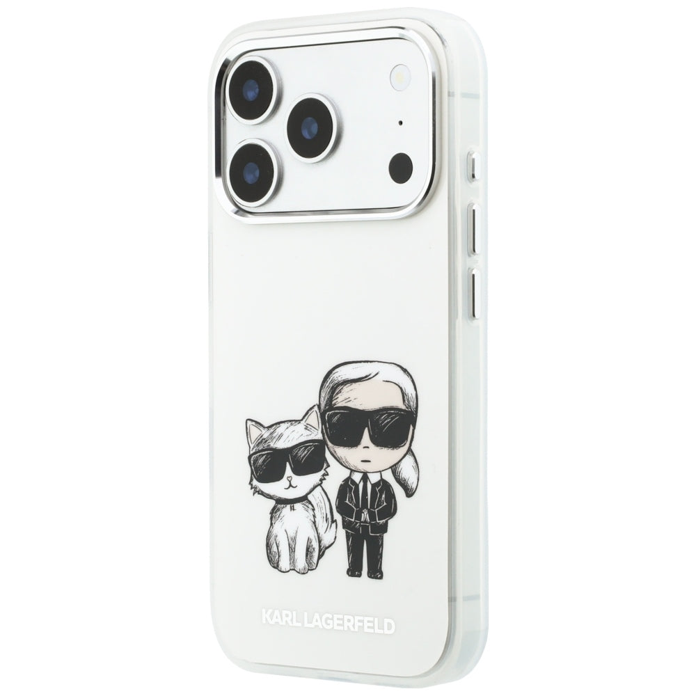 Θήκη MagSafe για Apple iPhone 18 Pro Max / 17 Pro Max, Karl Lagerfeld, IML KC Bodies Sketch Print, Μπεζ