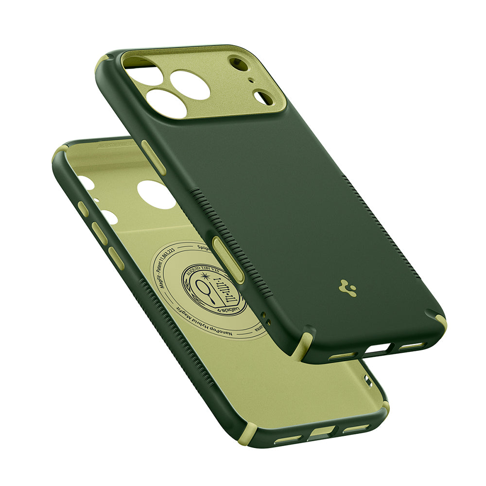 Θήκη MagSafe για Apple iPhone 18 Pro Max / 17 Pro Max, Spigen, Caseology Nano Pop Hybrid, Πράσινο ACS12139