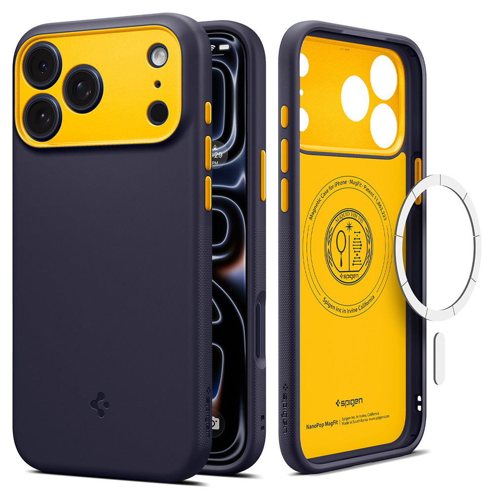 Θήκη MagSafe για Apple iPhone 18 Pro Max / 17 Pro Max, Spigen, Caseology Nano Pop, Μωβ ACS12140