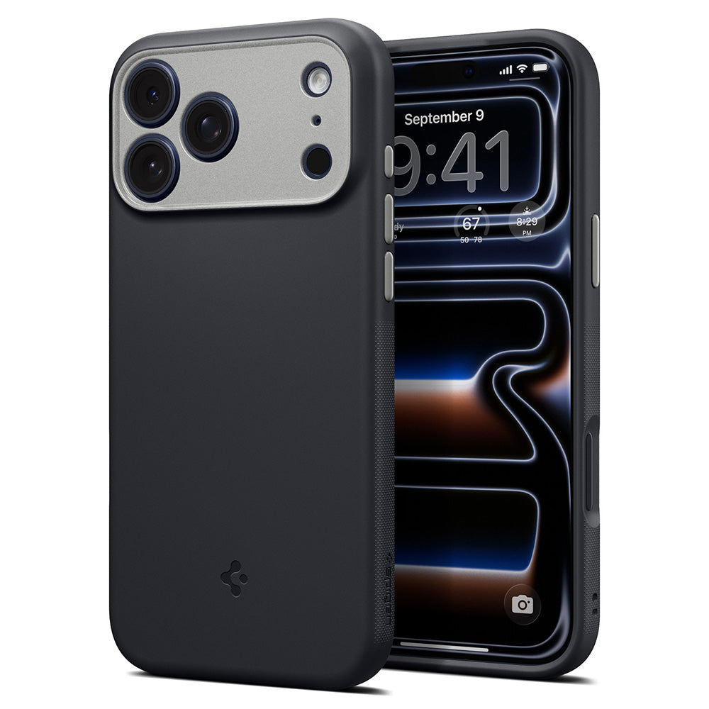 Θήκη MagSafe για Apple iPhone 18 Pro Max / 17 Pro Max, Spigen, Caseology Nano Pop, Μαύρη ACS12142