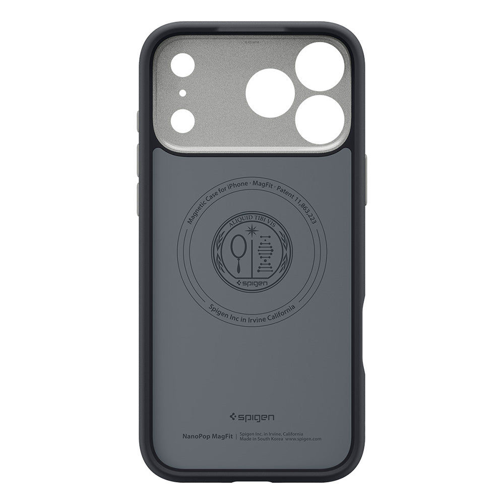 Θήκη MagSafe για Apple iPhone 18 Pro Max / 17 Pro Max, Spigen, Caseology Nano Pop, Μαύρη ACS12142