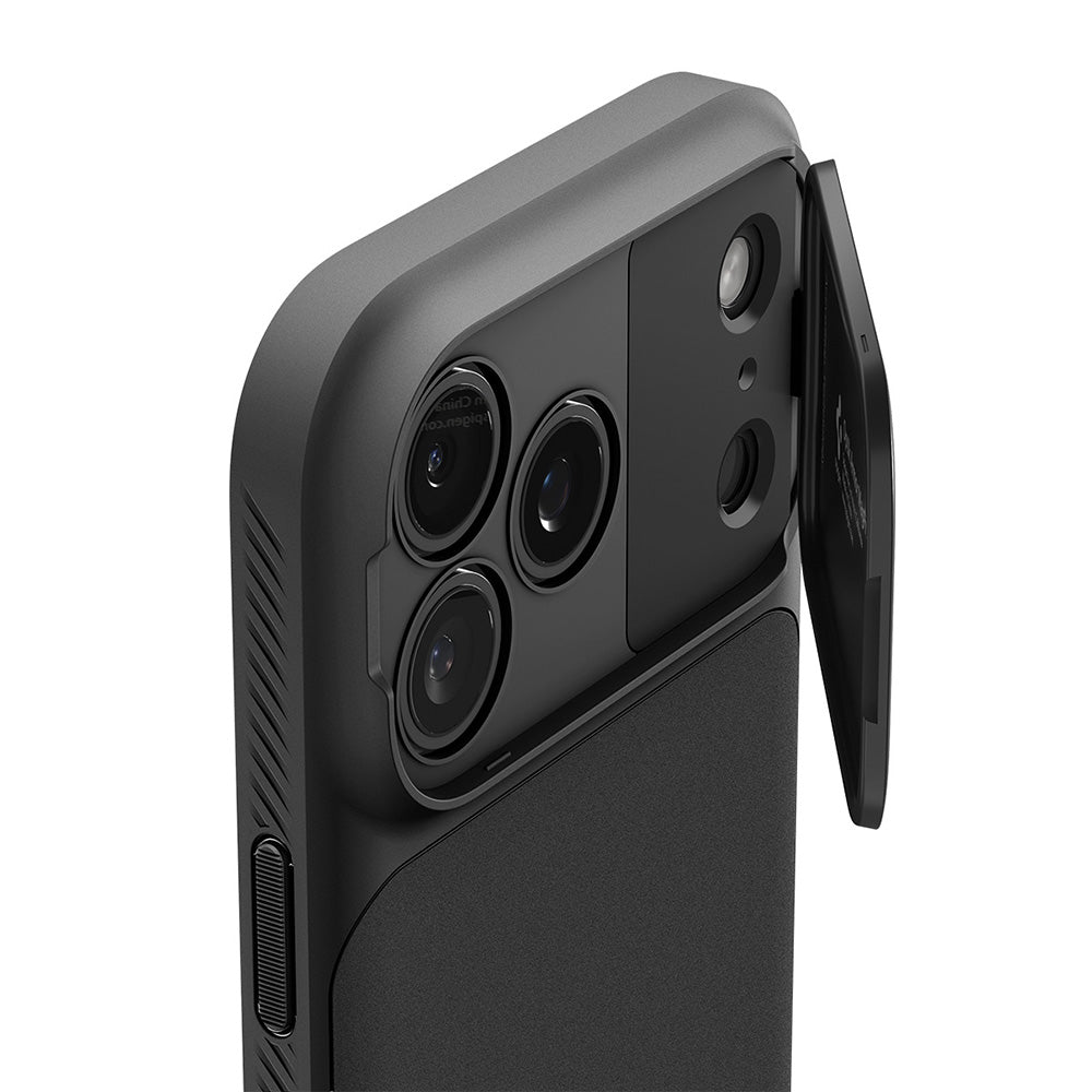 Θήκη MagSafe για Apple iPhone 18 Pro Max / 17 Pro Max, Spigen, Optik Armor, Μαύρη ACS09900