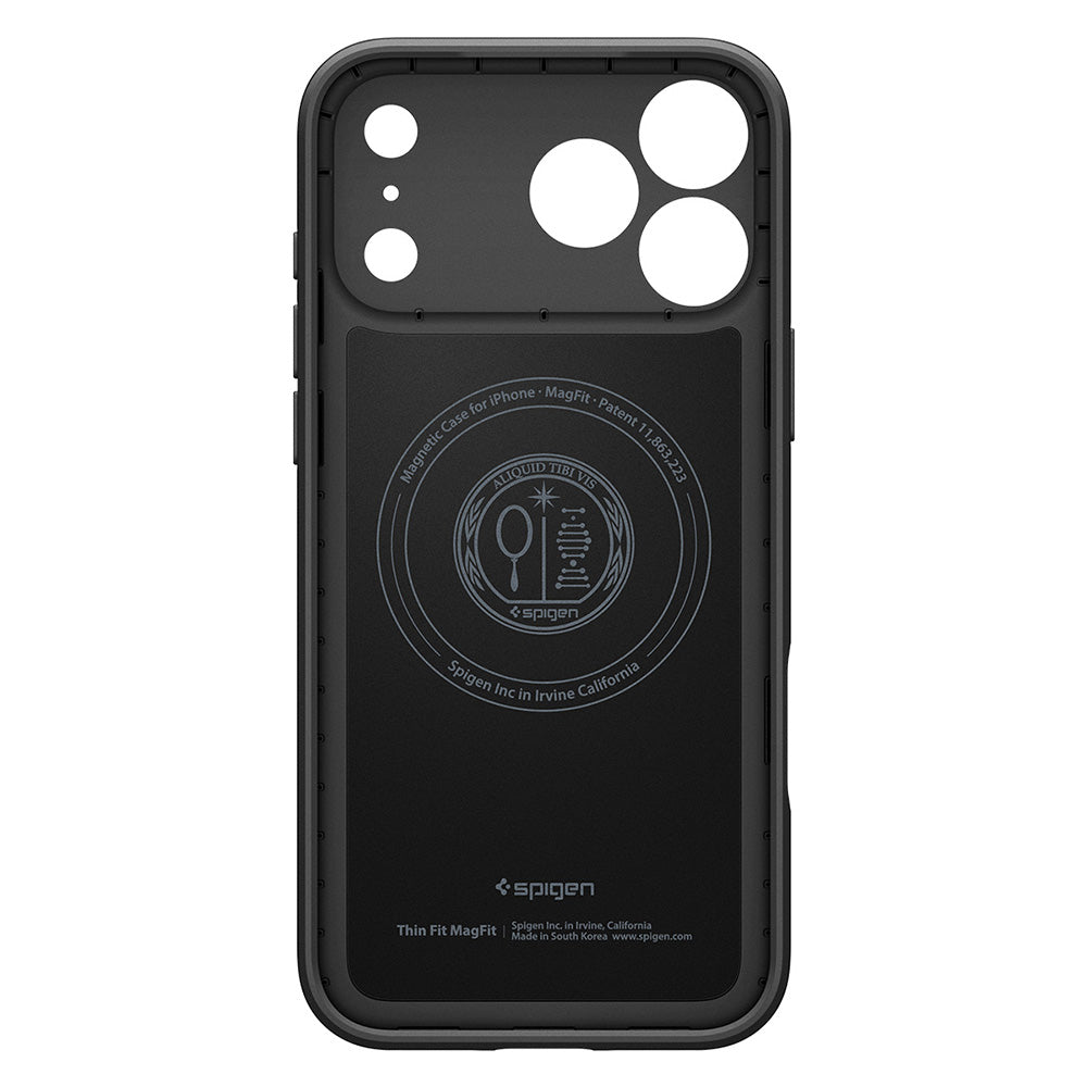 Θήκη MagSafe για Apple iPhone 18 Pro Max / 17 Pro Max, Spigen, Thin Fit, Μαύρη ACS12105
