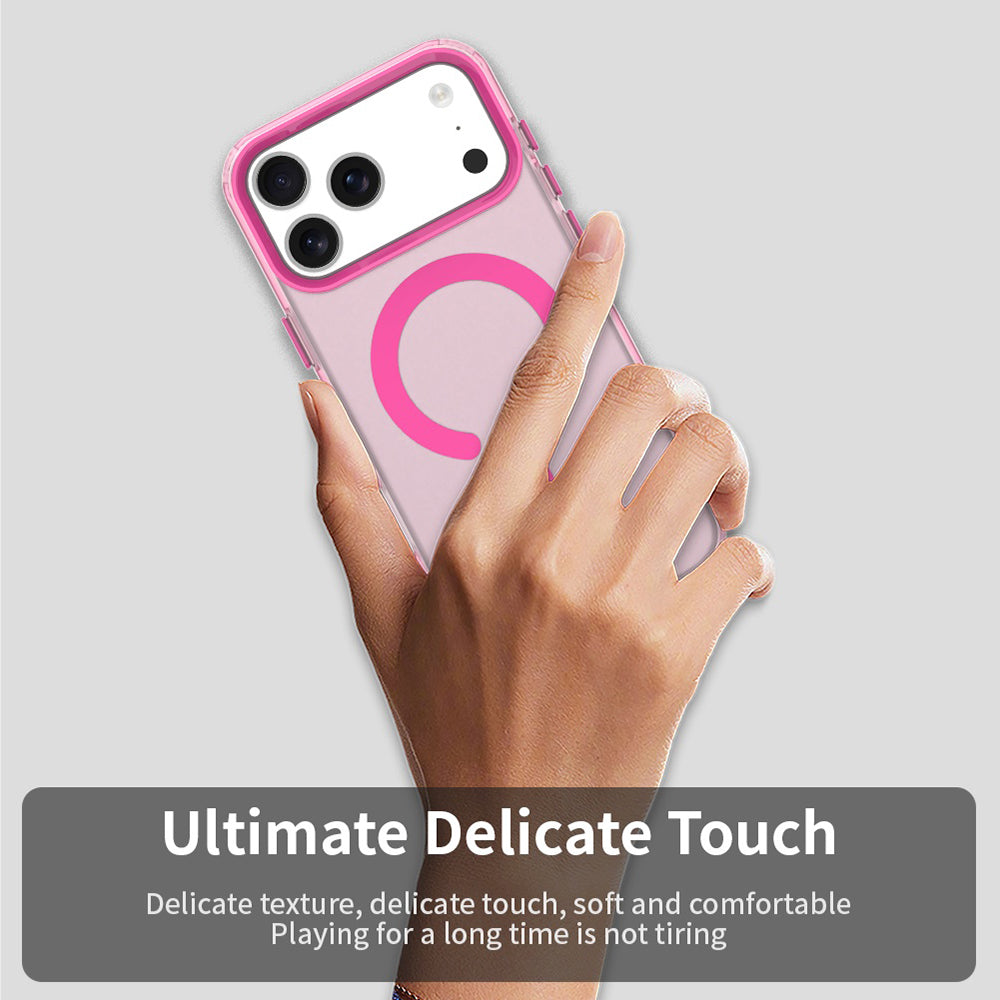 Θήκη MagSafe για Apple iPhone 18 Pro Max / 17 Pro Max, Techsuit, CandyCase, Ροζ