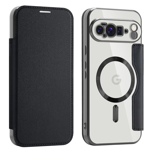 Θήκη MagSafe για Google Pixel 10 Pro XL, Techsuit, SmartMag Book, Μαύρο