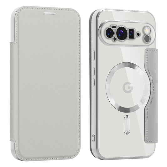 Θήκη MagSafe για Google Pixel 10 Pro XL, Techsuit, SmartMag Book, Γκρι