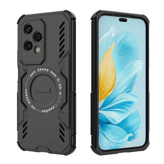 Θήκη MagSafe για Honor 200 Lite, Techsuit, ArmorMag, Μαύρη
