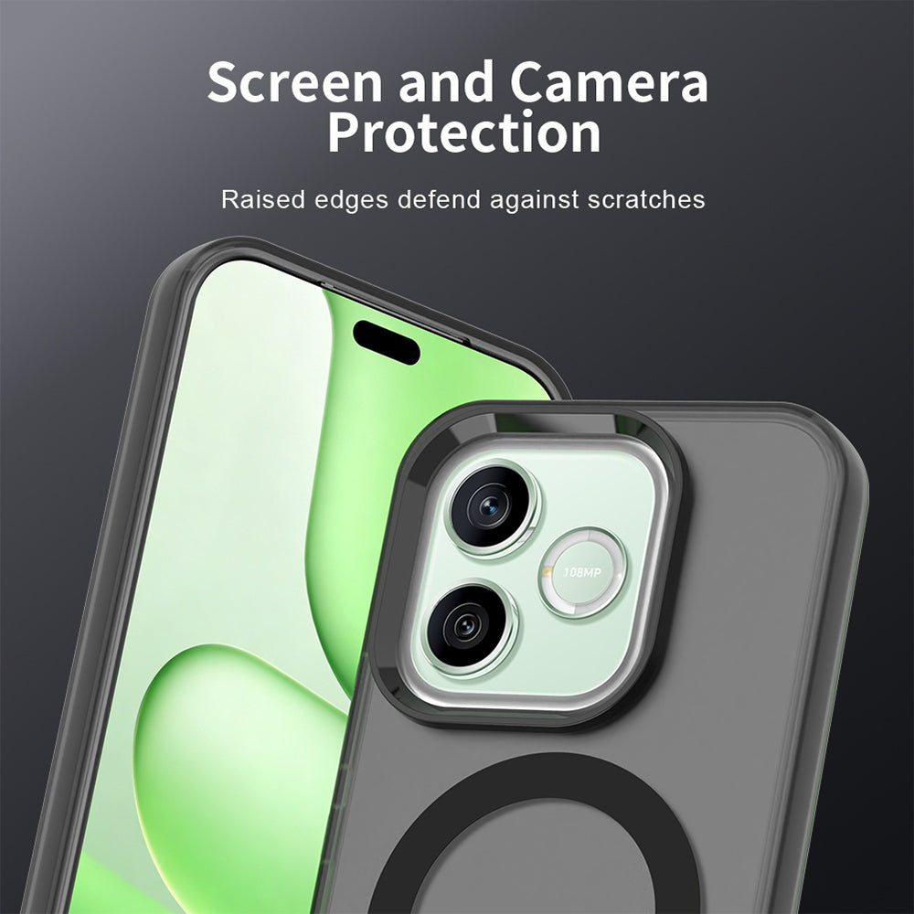 Θήκη MagSafe για Honor 600 Lite, Techsuit, CandyCase, Μαύρο