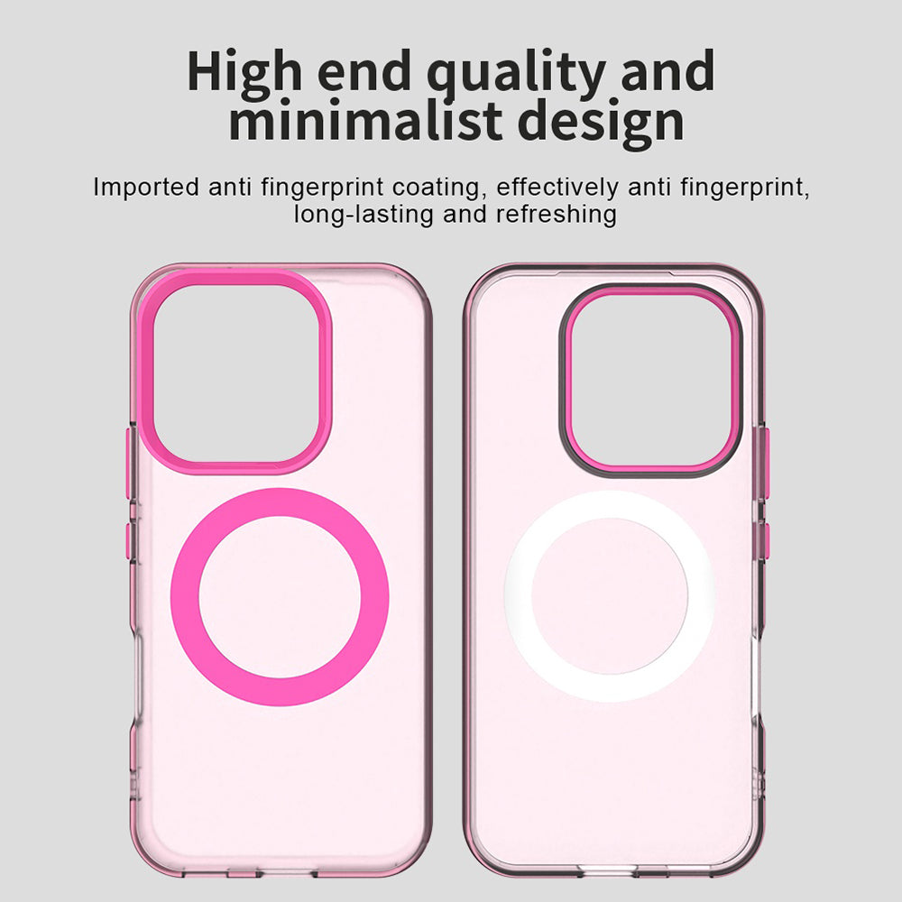 Θήκη MagSafe για Honor 600 Pro / 600, Techsuit, CandyCase, Ροζ