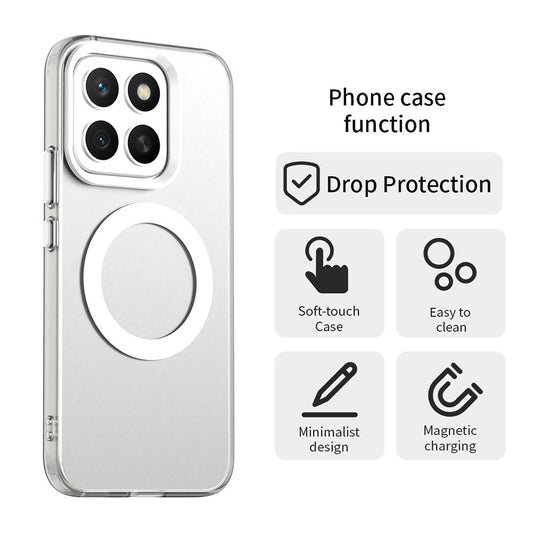 Θήκη MagSafe για Honor X8c, Techsuit, CandyCase, Λευκό