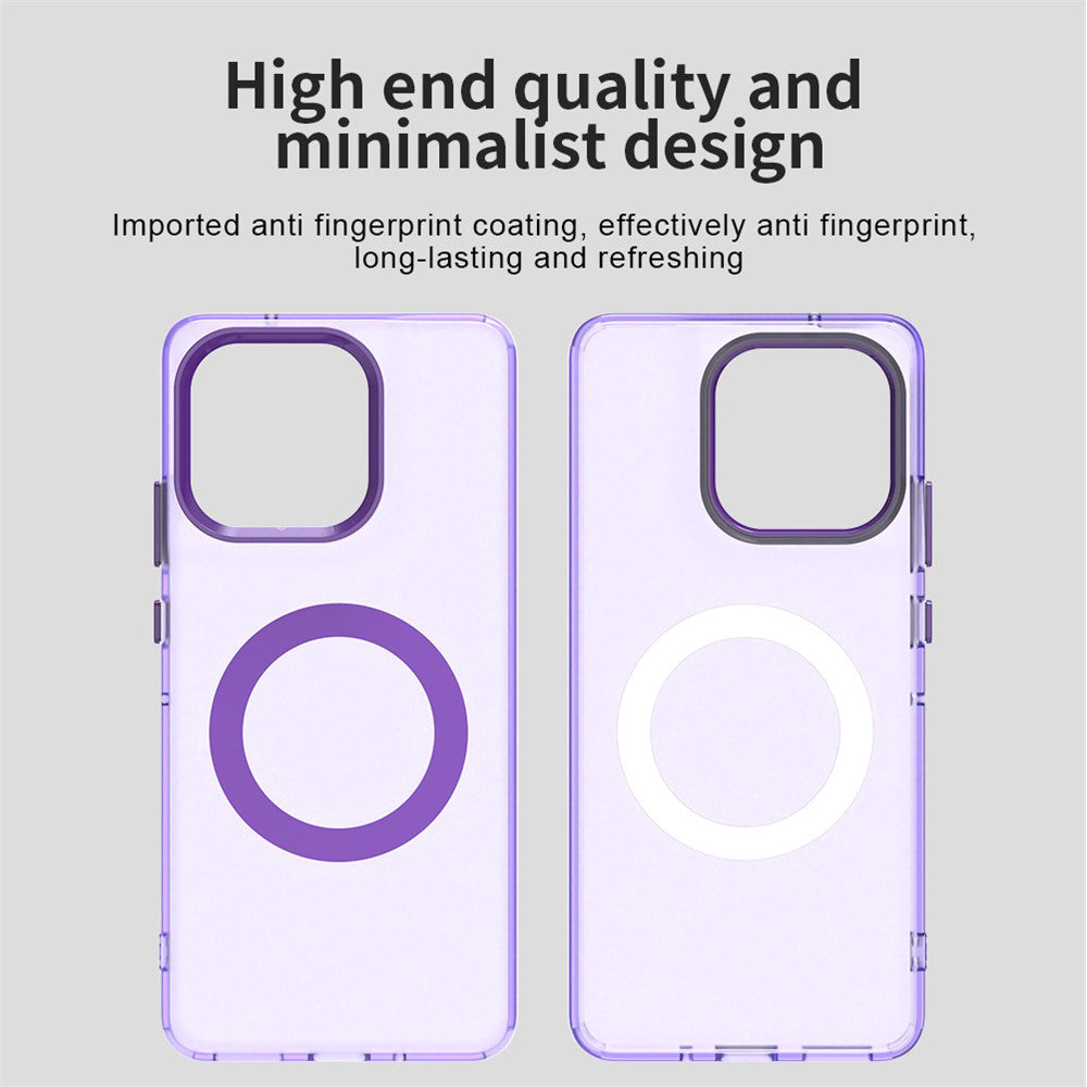 Θήκη MagSafe για Motorola Moto G86, Techsuit, CandyCase, Μωβ