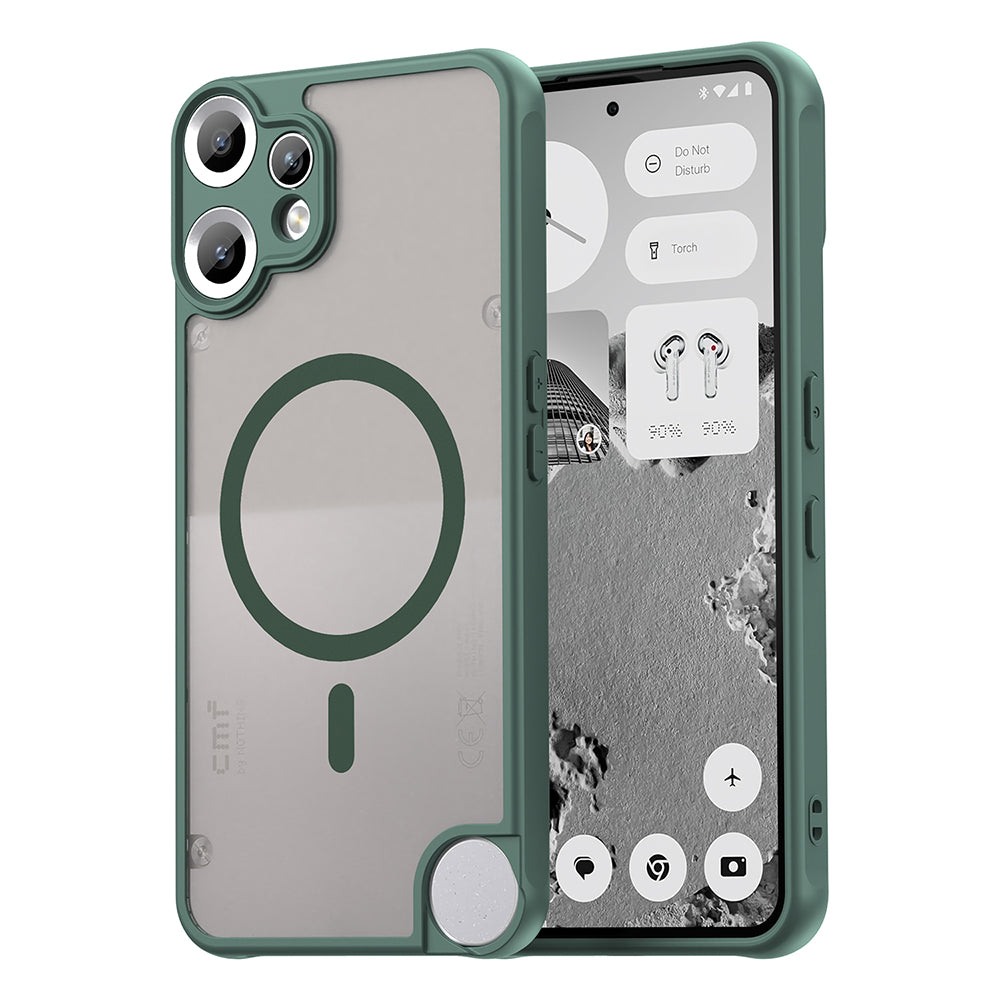 Θήκη MagSafe για Nothing CMF Phone 2 Pro, Techsuit, HaloFrost II, Πράσινο