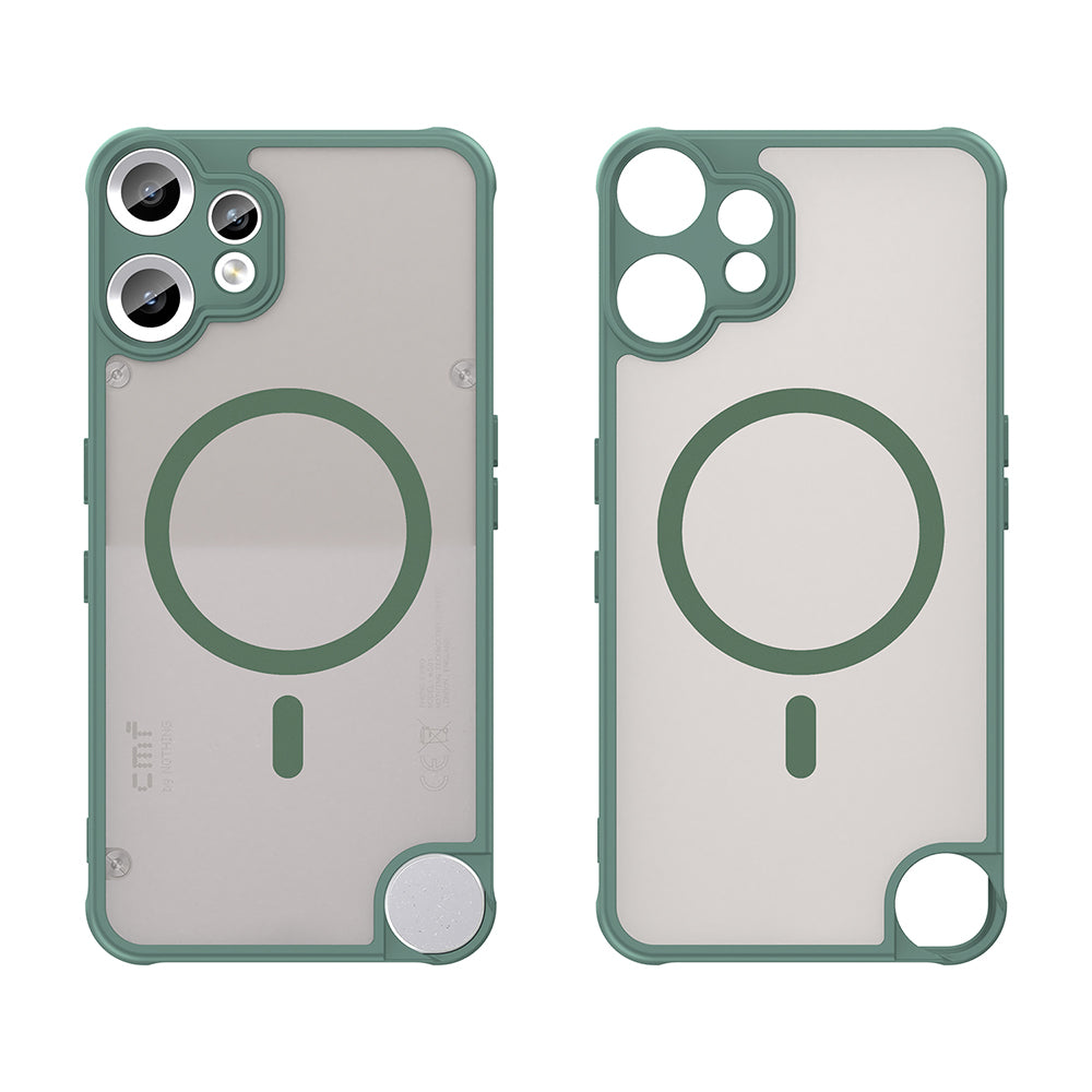 Θήκη MagSafe για Nothing CMF Phone 2 Pro, Techsuit, HaloFrost II, Πράσινο