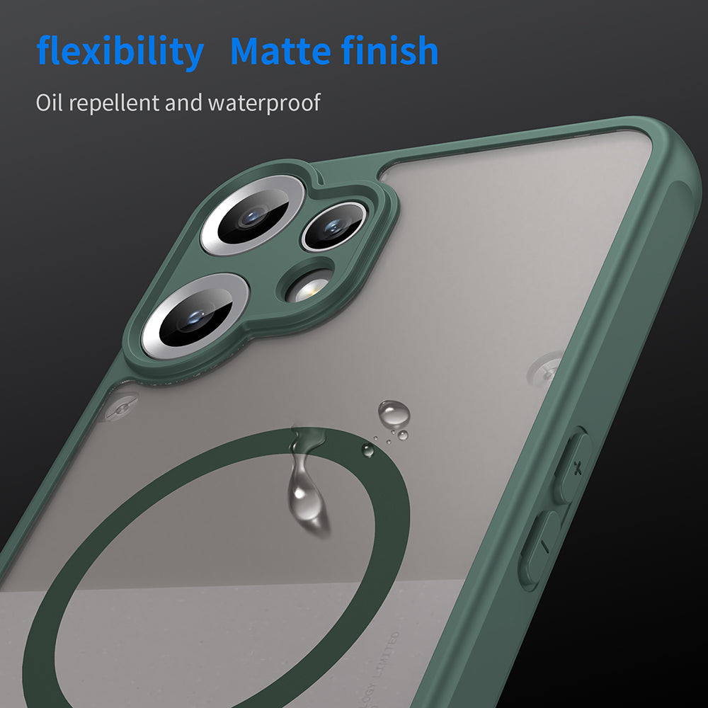 Θήκη MagSafe για Nothing CMF Phone 2 Pro, Techsuit, HaloFrost II, Πράσινο
