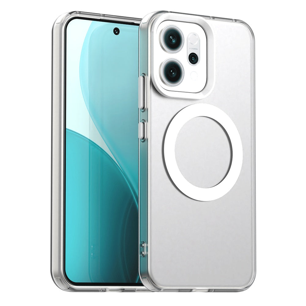 Θήκη MagSafe για Oppo Reno14, Techsuit, CandyCase, Λευκή