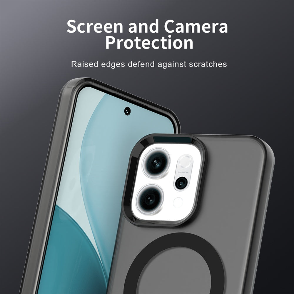 Θήκη MagSafe για Oppo Reno16 F / Reno16 FS, Techsuit, CandyCase, Μαύρο