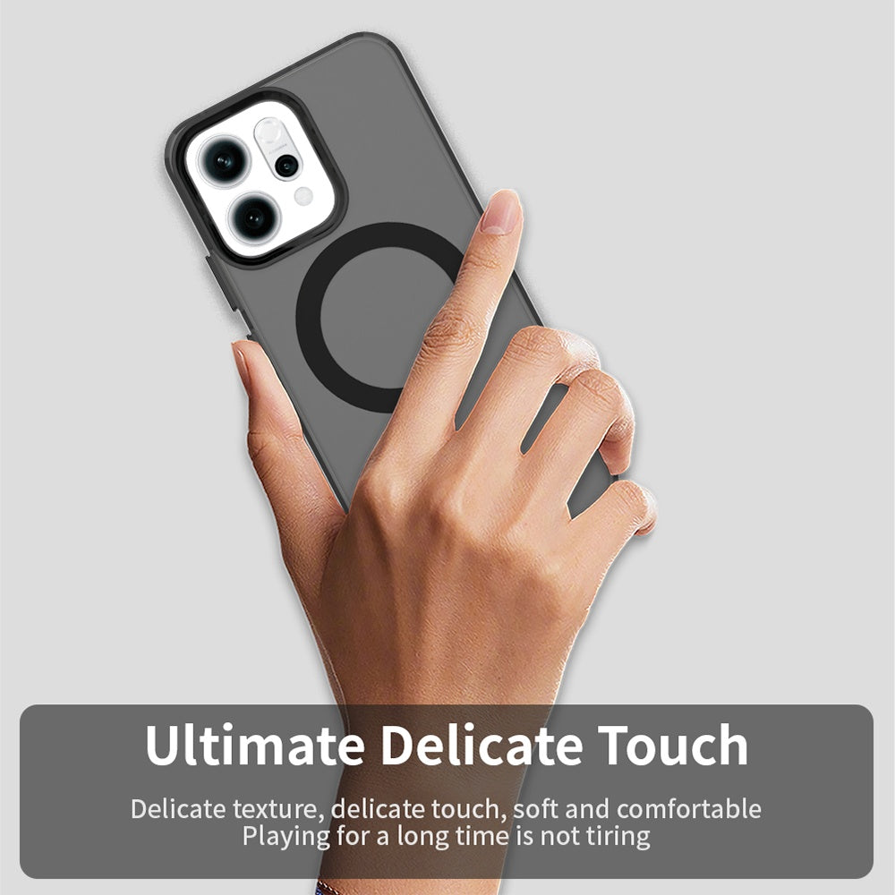 Θήκη MagSafe για Oppo Reno16 F / Reno16 FS, Techsuit, CandyCase, Μαύρο