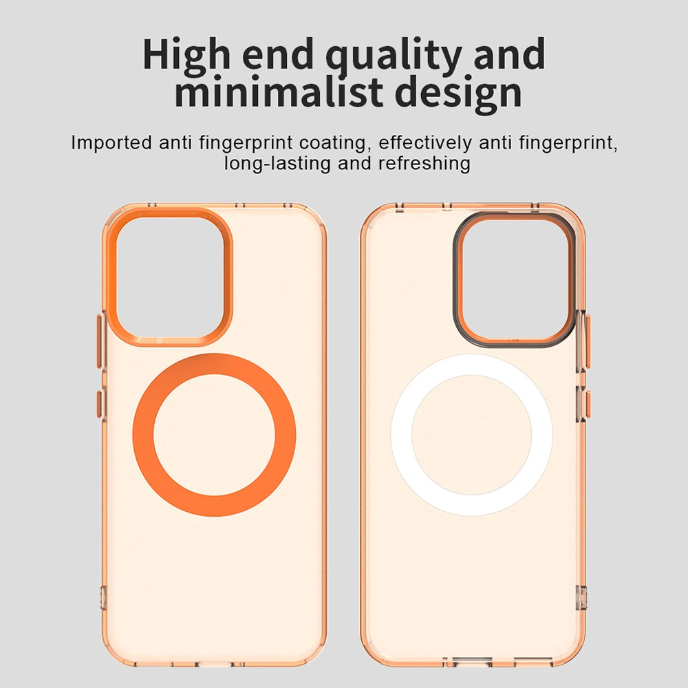 MagSafe Case for Oppo Reno16 F / Reno16 FS, Techsuit, CandyCase, Orange