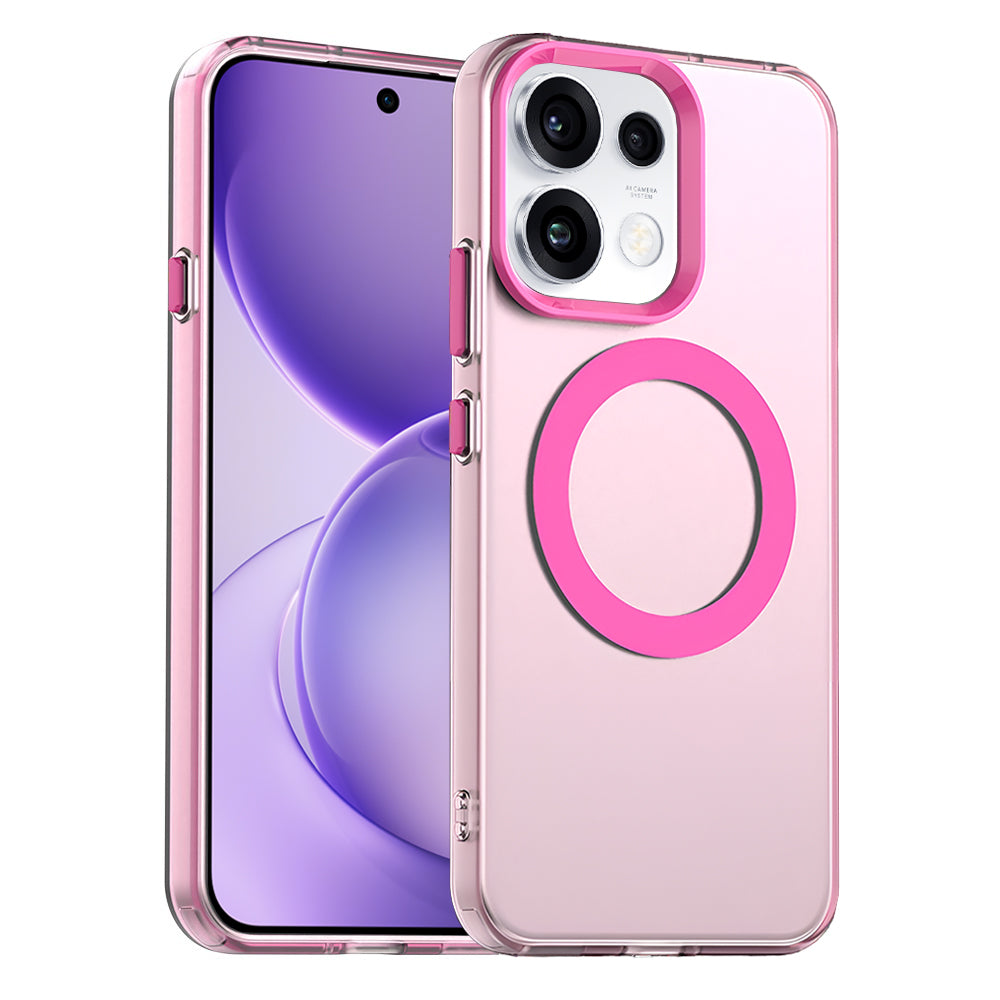 Θήκη MagSafe για Oppo Reno16 F / Reno16 FS, Techsuit, CandyCase, Ροζ