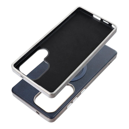 Θήκη MagSafe για Samsung Galaxy A36 A366, OEM, Gentleman Mag, Μπλε σκούρο
