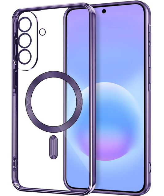 Θήκη MagSafe για Samsung Galaxy A37 5G, Tech-Protect, Magflex, Μωβ