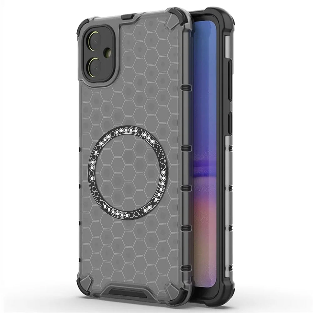 Θήκη MagSafe για Samsung Galaxy A05 A055, Techsuit, HoneyComb Shield, Μαύρη