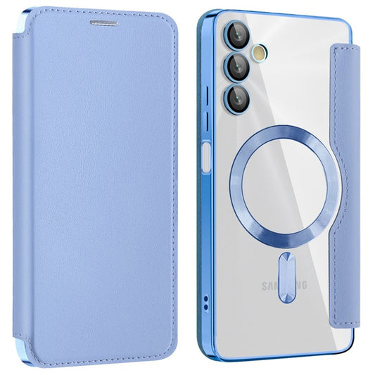 Θήκη MagSafe για Samsung Galaxy A05s A057, Techsuit, SmartMag Book, Μπλε