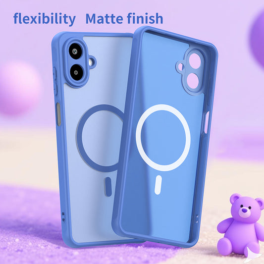 Θήκη MagSafe για Samsung Galaxy A07 4G A075, Techsuit, HaloFrost II, Μπλε