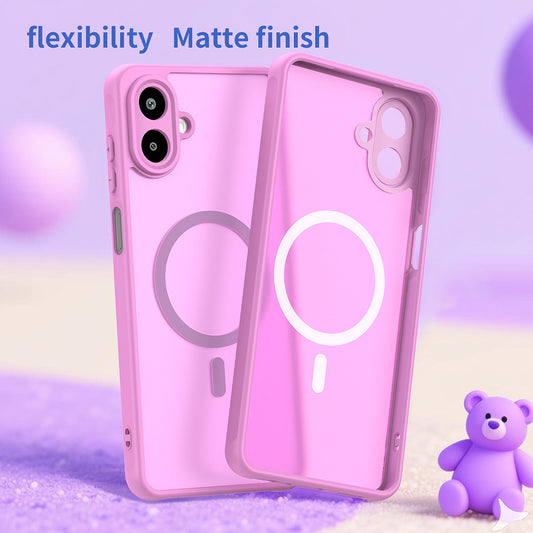 Θήκη MagSafe για Samsung Galaxy A07 4G A075, Techsuit, HaloFrost II, Ροζ