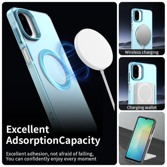 Θήκη MagSafe για Samsung Galaxy A07 4G A075, Techsuit, CandyCase, Μπλε