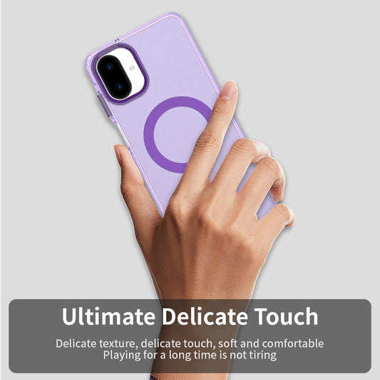 Θήκη MagSafe για Samsung Galaxy A07 4G A075, Techsuit, CandyCase, Μωβ