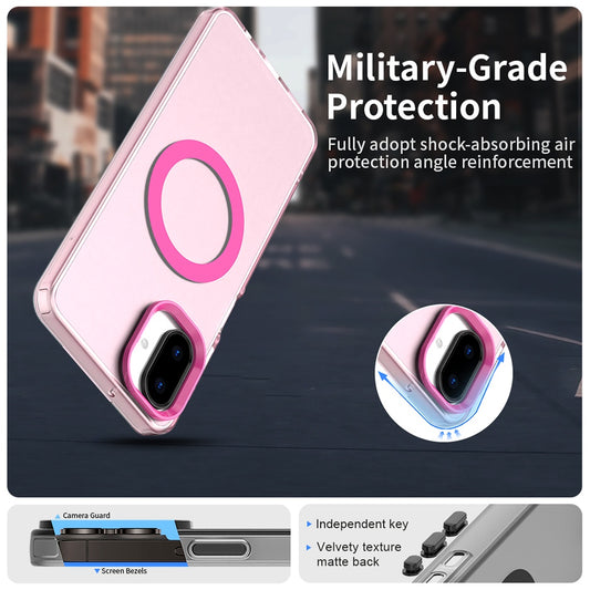 Θήκη MagSafe για Samsung Galaxy A07 4G A075, Techsuit, CandyCase, Ροζ